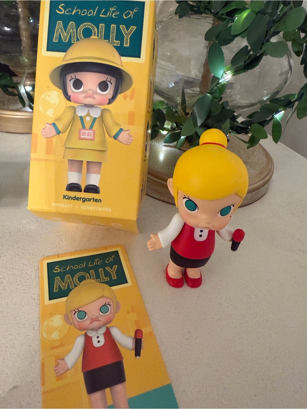 Pop Mart School Life of Molly Vinyl Figure - English Teacher